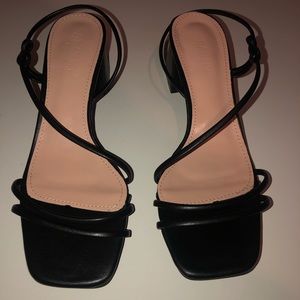 Square toe sandals